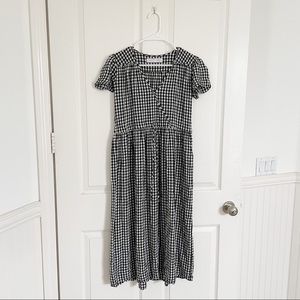 Christy Dawn Ebony Checker Dawn Dress